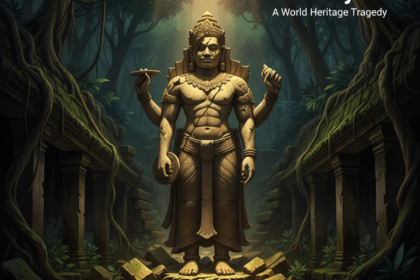 Ancient Lord Vishnu statue destroyed at Cambodia's Prasat Ta Nei temple. Explore Khmer heritage loss, history, and urgent preservation actions.