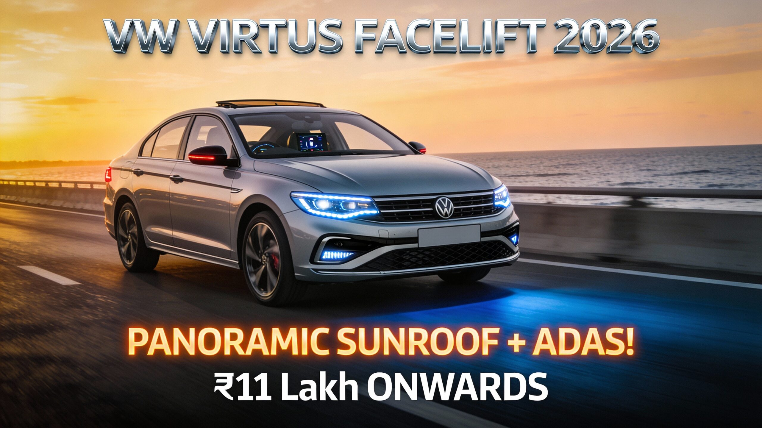 Volkswagen Virtus Facelift: Performance Edge