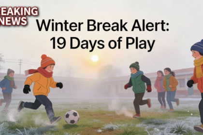 Winter Break Alert: Breaking news! 19 days of icy fog fun—kids kick football in misty schoolyards. Cozy tips, family games & North India joy await. Dive into winter magic now!