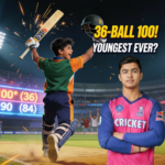 14-year-old Vaibhav Sooryavanshi smashes a 36-ball hundred in Vijay Hazare Trophy, becoming the youngest centurion and eyeing a double ton.