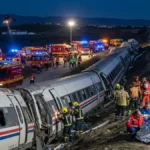 High-Speed Train Collision in spain