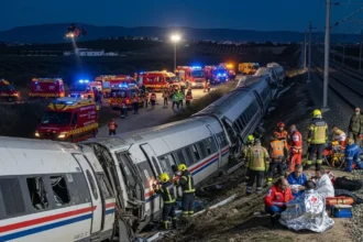 High-Speed Train Collision in spain