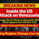 US military strikes Venezuela, capturing Maduro in shocking raid—inside the explosive attack, human toll, and global fallout. What happens next will stun you! Full story + analysis. US Attack on Venezuela